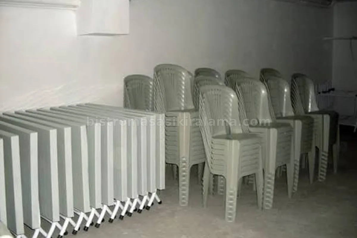 Bahçe Plastik Masa Sandalye Kiralama