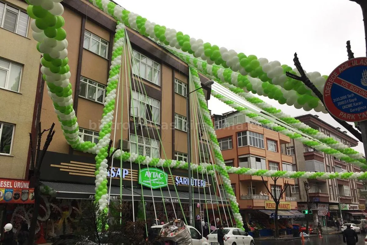 Açılış Organizasyonu Süsleme - Süsleme Organizasyonu